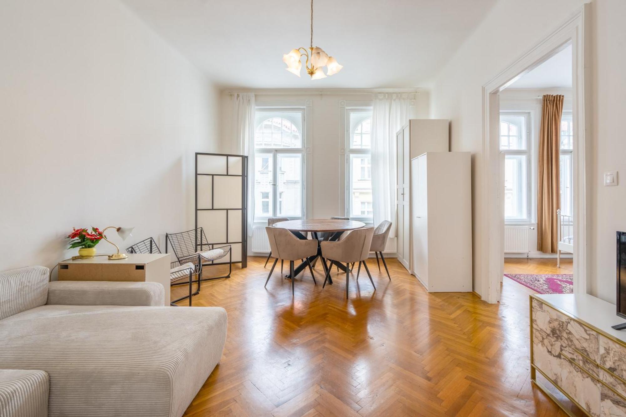 Apartment Vezenska Prága Szoba fotó